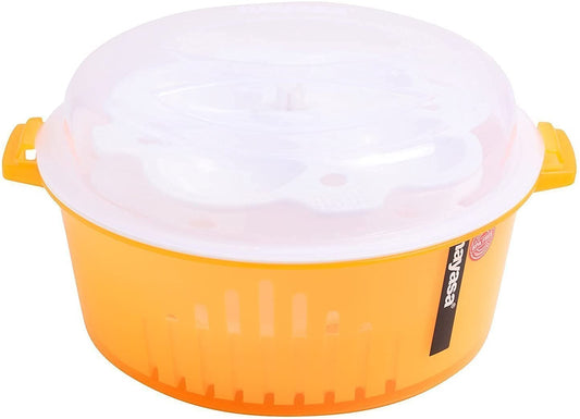 Nayasa Microwave Idli Maker, 2 L, 4 In 1 (Orange)