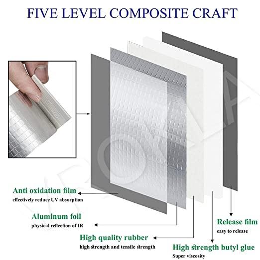 Leakage Repair Waterproof Tape for Pipe, Pipe Rupture (5cmx5m)